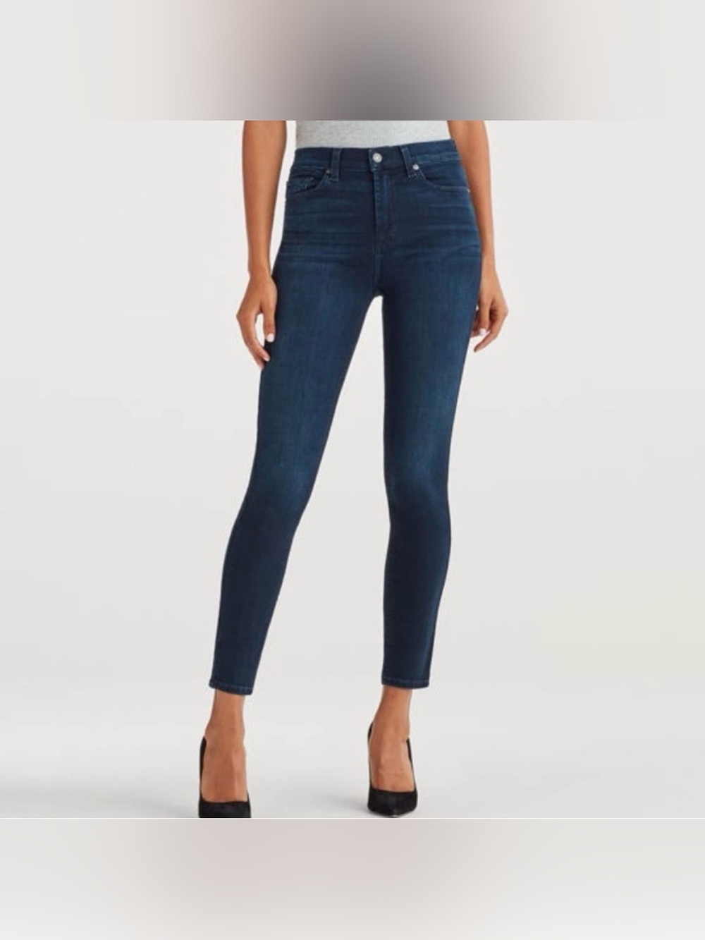 The Cropped Skinny 7 For All Mankind 27